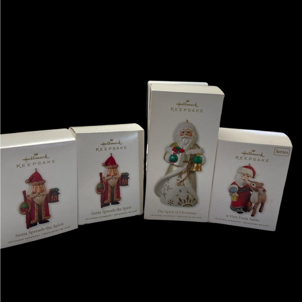 NIB Hallmark Ornaments set of 4